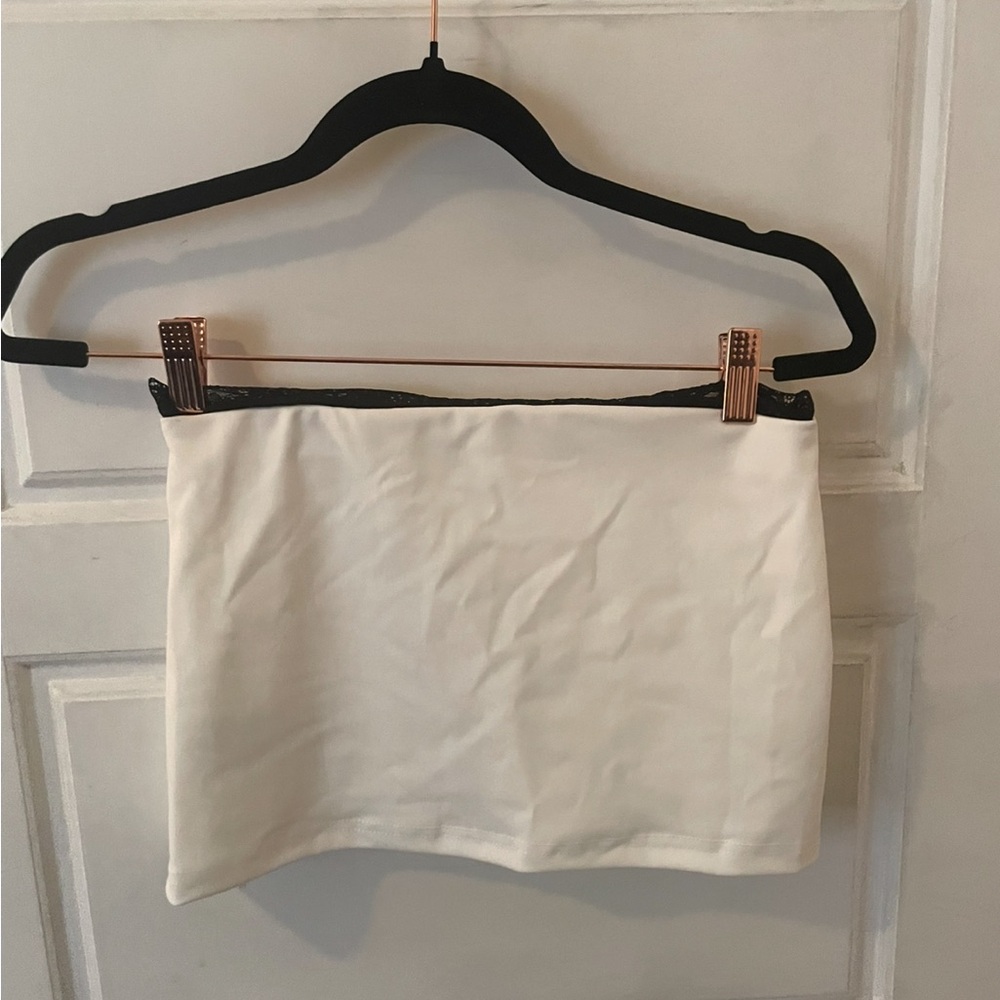 Elegant White Women's Skirt